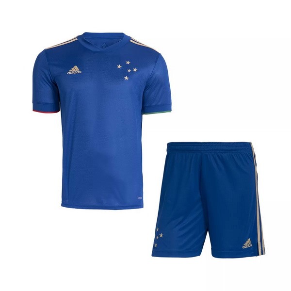 Camiseta Cruzeiro 1st Niño 2021-2022 Azul
